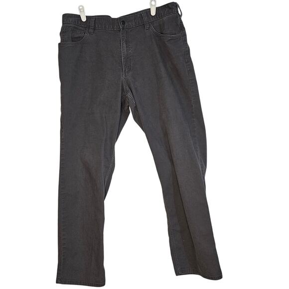 Carhartt Rugged Flex Relaxed Fit Canvas 5 pocket work pants Grey sz 36 x30 - Picture 1 of 7